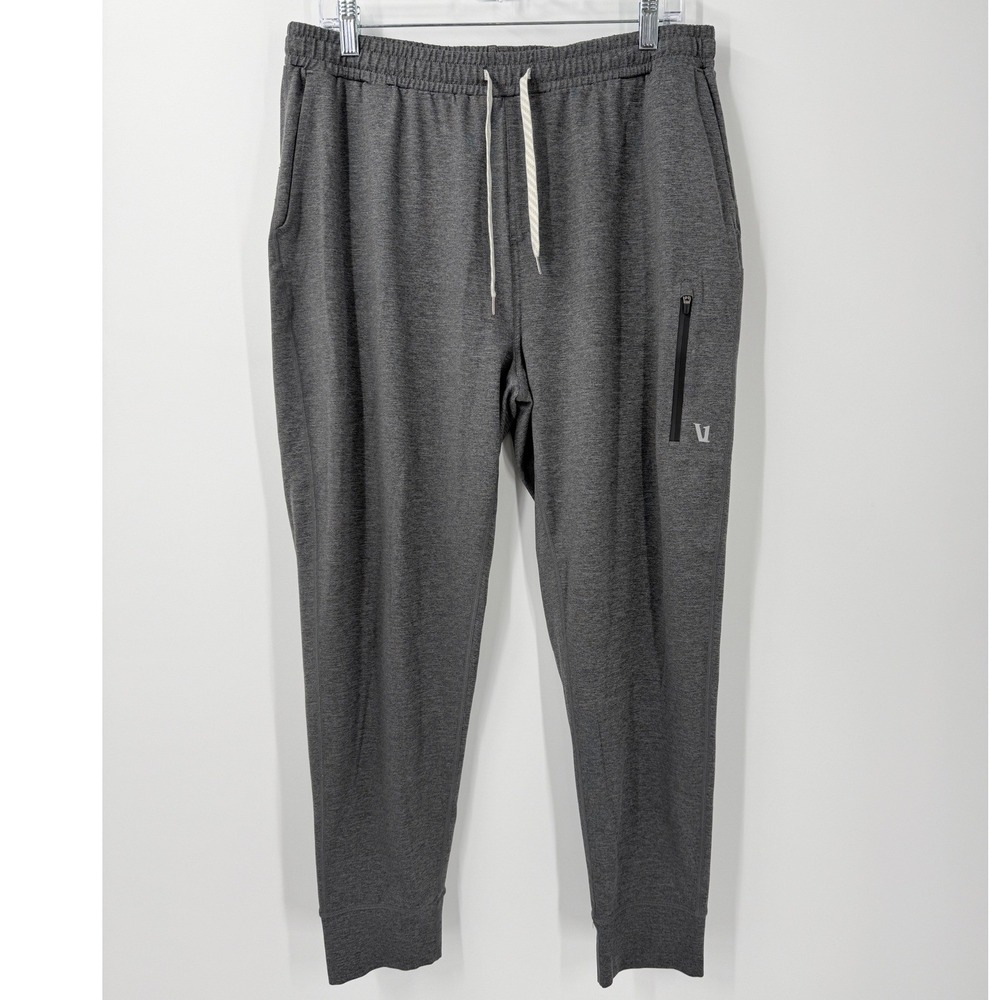 Vuori Sunday Performance Jogger Mens XL Charcoal Heather Activewear Stretch V416